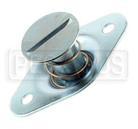 Self-Eject 1/4 Turn Stud Assembly, 5/16 Dia x 0.72 Length