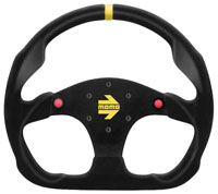 MOMO Model 30 Steering Wheel, Suede, 320mm, with Buttons