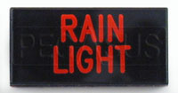Dash Badge Identification Plate (Rain Light)