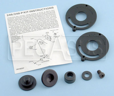 Large photo of Spare Parts Kit for Bell Helmet with Kam-Lock Pivot, Pegasus Part No. 2257