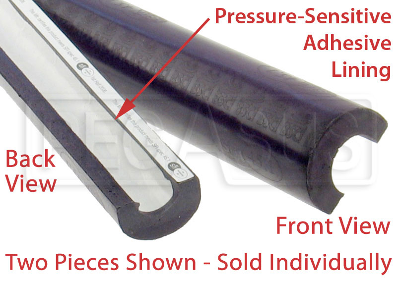 Large photo of SFI Roll Bar Padding for 1.125" to 1.50" Bar, 3 foot length, Pegasus Part No. 2391-Color