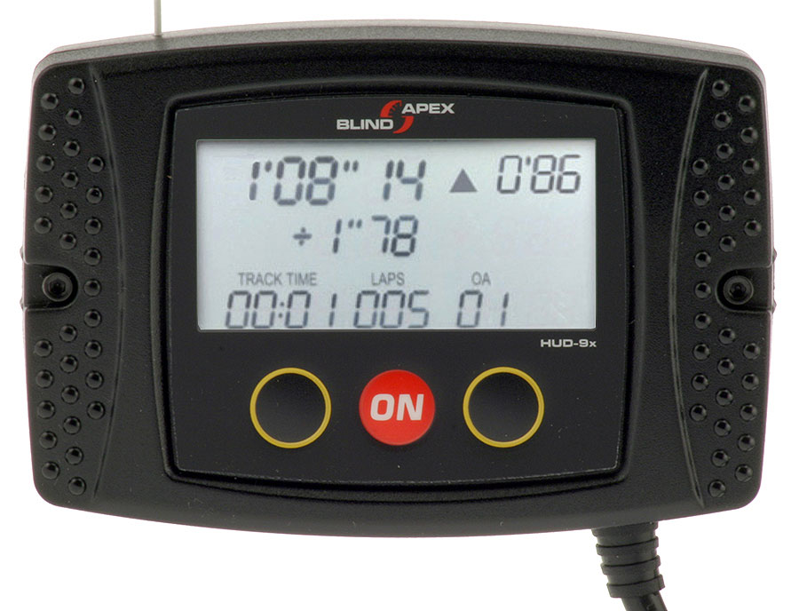 Large photo of Blind Apex HUD-9x LapTimer (replaces AMB DisplayIT), Pegasus Part No. 5078-001