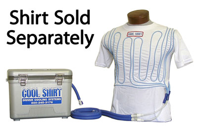 Large photo of Cool Shirt 12 Quart Club System, Cooler and Hoses Only, Pegasus Part No. CS2000