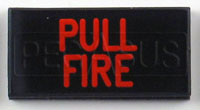 Dash Badge Identification Plate (Pull Fire)