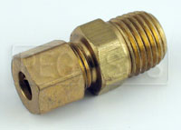 Firebottle Discharge Adapter, 1/4" Tube to 1/4 NPT Male