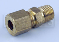 Firebottle Nozzle Adapter, 1/4" Tube to 1/8 NPT Male