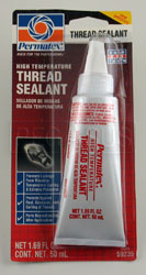 Click for a larger picture of Permatex High Temperature Thread Sealant, 50 ml