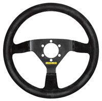 MOMO Model 69 Racing Steering Wheel, Suede, 350mm
