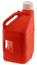 Click this thumbnail image of 5 Gallon Square Utility Jug with Cap for product details