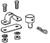 Click this thumbnail image of Bolt-Down Housing Clamp + Cable Fitting for product details