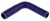 Click this thumbnail image of Blue Silicone Hose, 3/4 x 5/8"  Reducing Elbow for product details