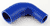 Click this thumbnail image of Blue Silicone Hose, 1 7/8 x 1 3/16" Reducing Elbow for product details