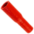 Red Silicone Hose, 1 x 3/4 inch ID Straight Reducer