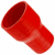 Red Silicone Hose, 3 1/4 x 2 1/2 inch ID Straight Reducer