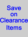Big savings on selected Clearance Sale items. Quantities are limited.
