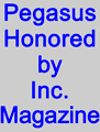 Pegasus has once again been recognized by Inc. Magazine as one of the fastest growing privately owned businesses in the United States.