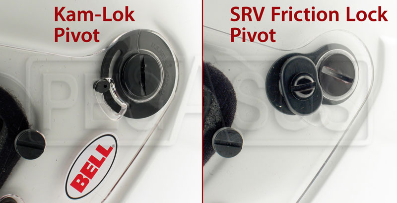 How to identify which shield pivot mechanism is used on your Bell Helmet.