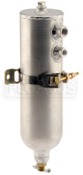 Click for a larger picture of Canton Breather/Catch Tank with Sintered Bronze Vent, 1 Qt