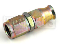Click for a larger picture of Straight 4AN Hose End for Size 4 PTFE Brake/Clutch Hose