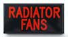 Dash Badge Identification Plate (Radiator Fans)