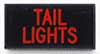 Dash Badge Identification Plate (Tail Lights)