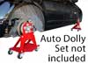 Auto Dolly Roll Around, 5-Bolt Pattern (set of 2)