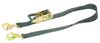 New - Heavy-Duty Ratchet Tie Down with 2 Snap Hooks