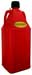 10.5 Gallon Red Utility Jug for Flo-Fast Pump Systems