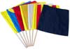 24" x 24" Corner Worker 7 Piece Flag Set