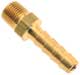 1/8 NPT to 1/4 Hose Barb Fitting, Brass - Straight
