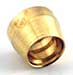 Brass Sleeve for -4 Hose Ends (Part No. 3261-4-xxx), each