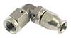 Forged Stainless 90 degree 3AN Hose End for -3 PTFE Hose