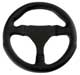Free Shipping on our Anatomical Smooth Leather Wrapped Steering Wheel, 270mm Diameter