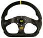 OMP Superquadro Steering Wheel, Suede, 330mm