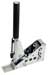 OBP Hydraulic Handbrake, 11" Vertical Round Alum, Locking