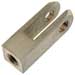 Steel Clevis for 5/16-24 Master Cylinder Pushrod, 5/16" Hole