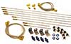 Longacre Complete Brake Line Kit, 3AN