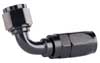 Aeromotive Black Aluminum Swivel Hose End, 8AN, 90 Degree
