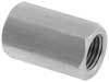 3/8-24 Inverted Flare Female-Female Union, Stainless Steel