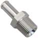 1/2 NPT  to 1/2 Hose Barb, Silver Aluminum, Straight