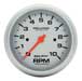 Ultra Lite 3 3/4" Electric Tach, 10K In-Dash