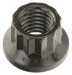 ARP 12-Point Nut, 10mm x 1.50, Black, sold individually