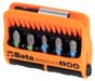 860MIX/A10 Set of 10 1/4" Hex-Drive Bits in Dispenser Case