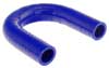 Blue Silicone Hose, 3/4" I.D. 180 degree Elbow, 4" Legs