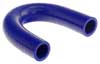 Blue Silicone Hose, 1.00" I.D. 180 degree Elbow, 4" Legs