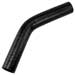 Black Silicone Hose, 1 1/4" I.D. 45 degree Elbow, 6" Legs
