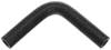 Black Silicone Hose, 1/2" I.D. 90 degree Elbow, 4" Legs