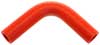 Red Silicone Hose, 3/4" I.D. 90 degree Elbow, 4" Legs