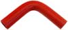 Red Silicone Hose, 1 1/4" I.D. 90 degree Elbow, 6" Legs
