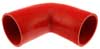 Red Silicone Hose, 3 3/4" I.D. 90 degree Elbow, 6" Legs